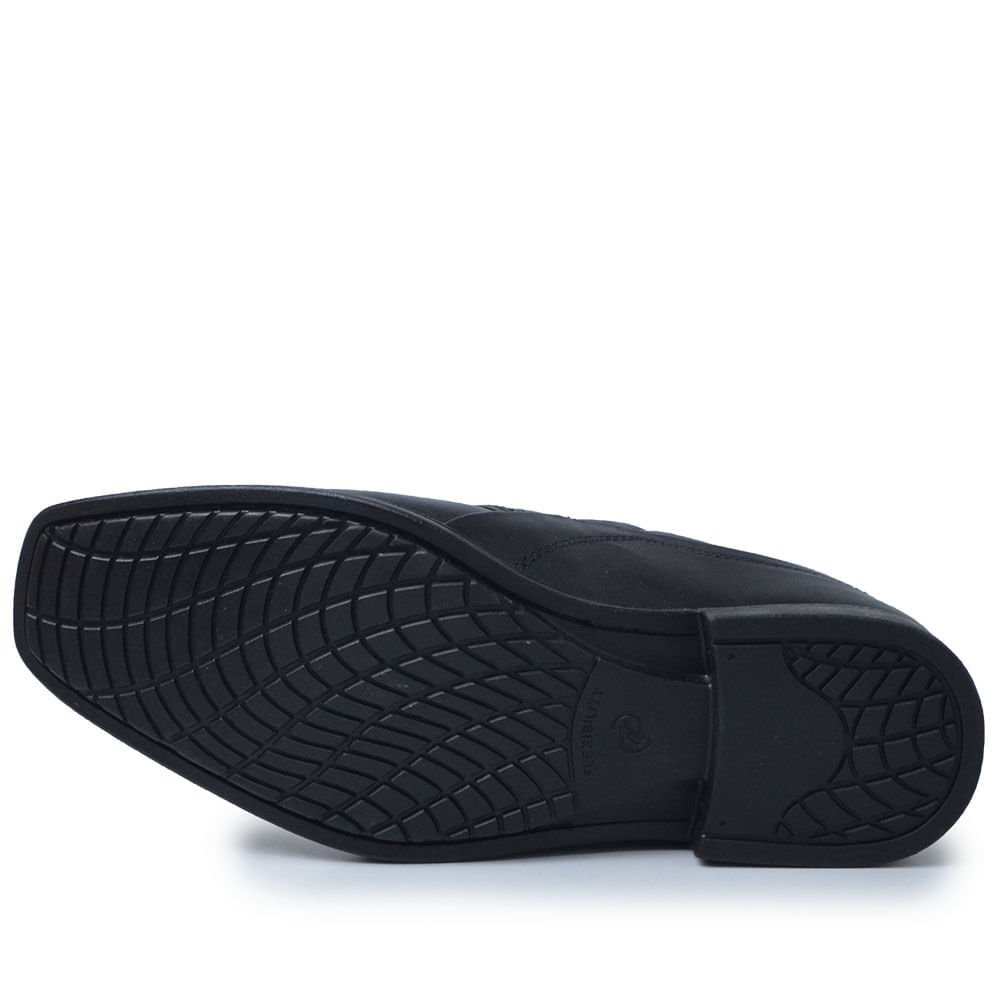 Sapato Social Zapattero Masculino Flex 8280 Preto 5