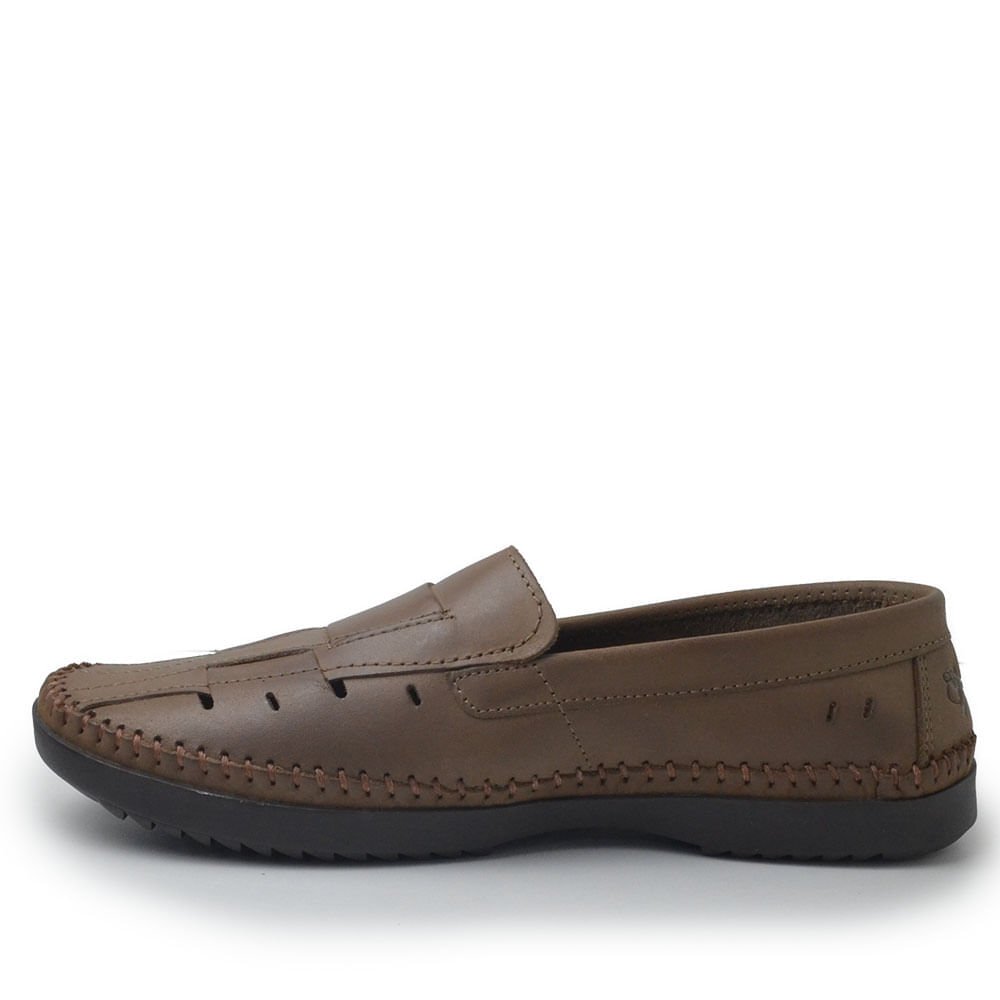 Mocassim Freeway Masculino LOGANX-02 Marrom 3