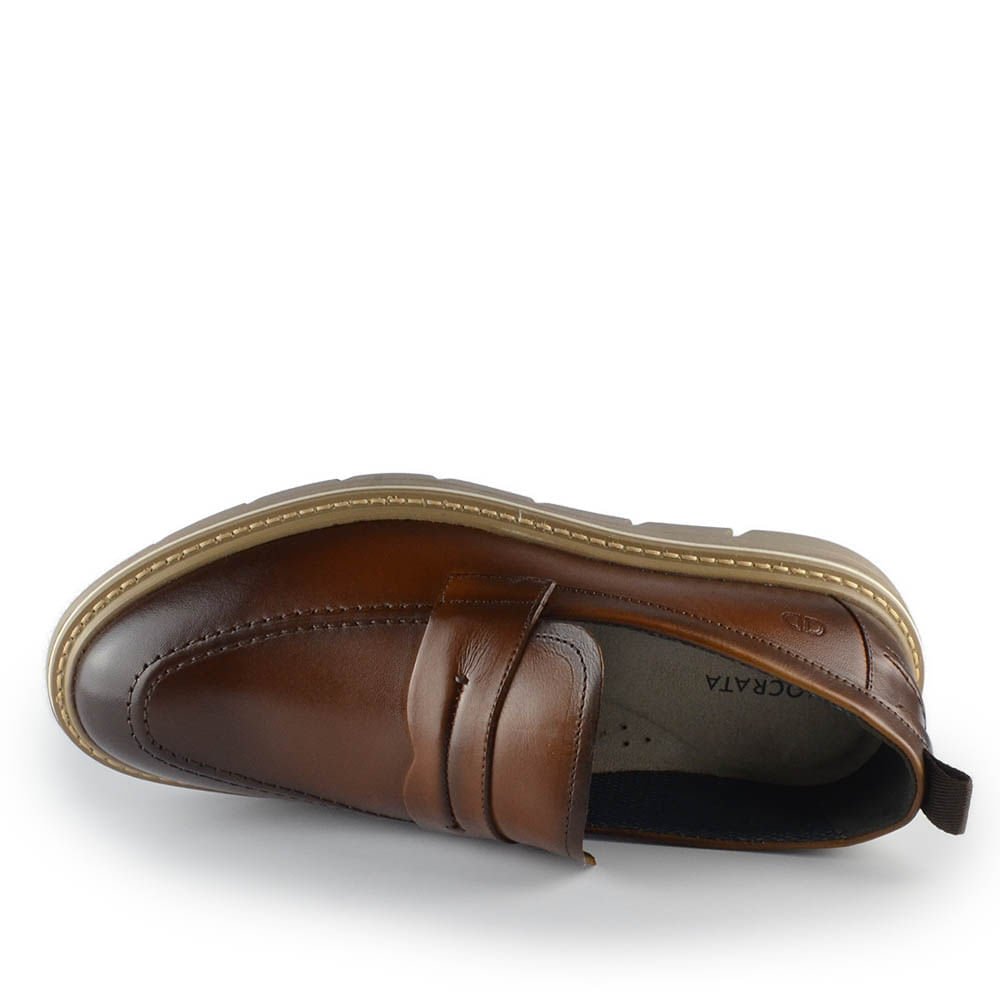 Sapato Social Democrata Masculino Jeff 604103 Marrom 4
