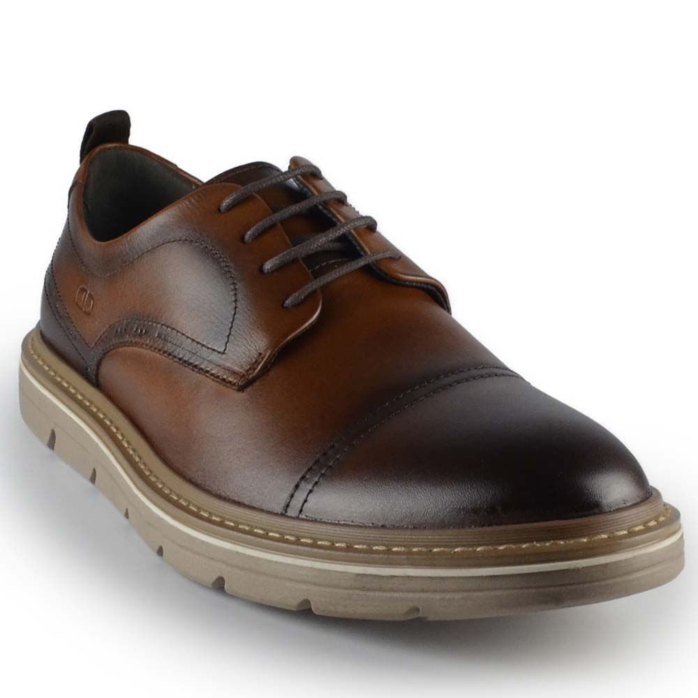 Sapato Social Democrata Masculino Jeff 604101 Marrom 2