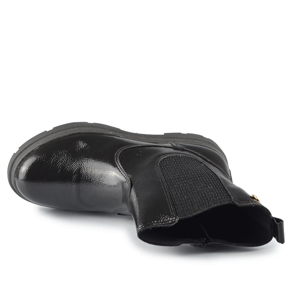 Coturno Infantil Kidy Feminina Style 363-0018 Preto 4