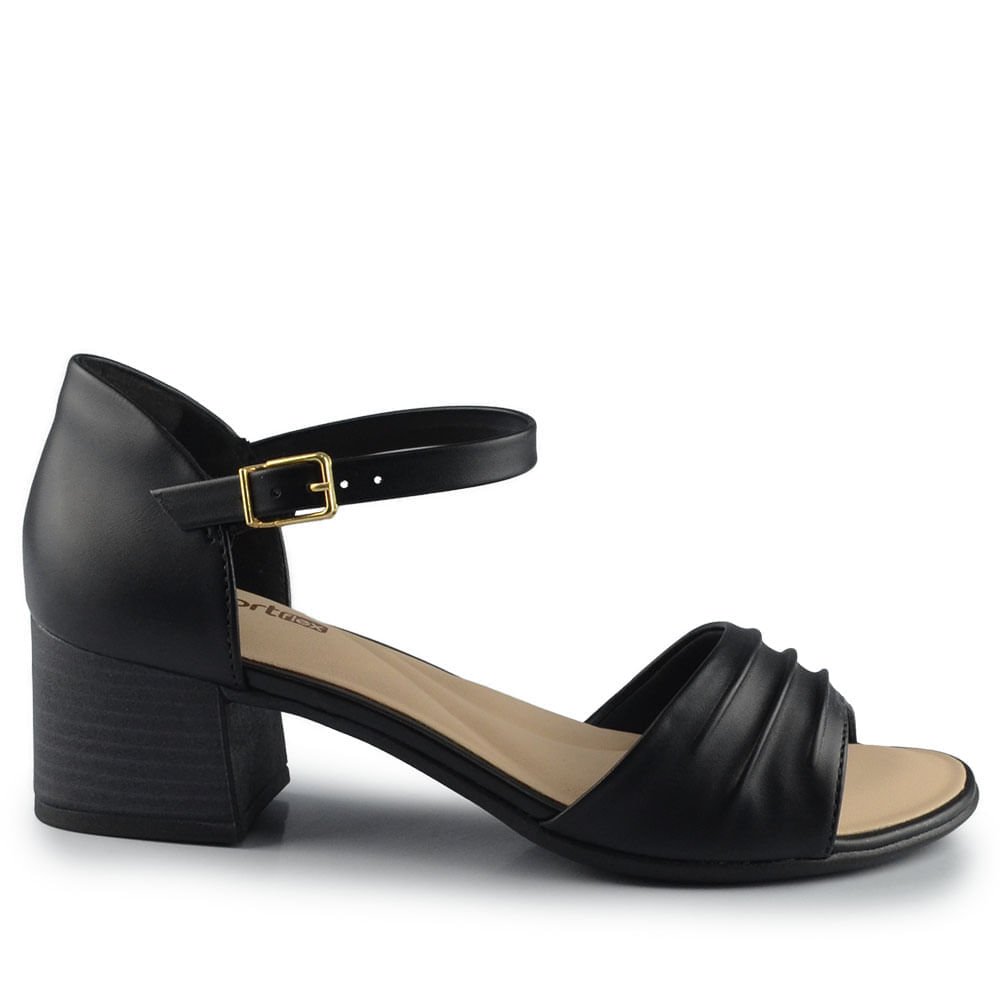Sandália Comfortflex Feminina Salto Médio 2556304