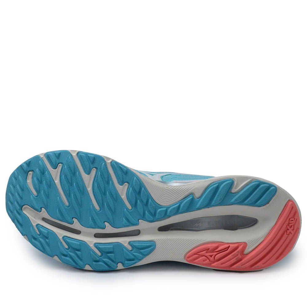 Tênis Esportivo Mizuno Feminino Wave Legend 4 1010156056 Azul Turquesa 5
