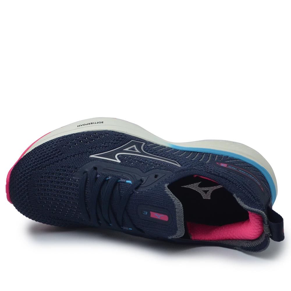 Tênis Infantil Mizuno XS Cool Ride 3 Jr 101084084 Azul Marinho 4