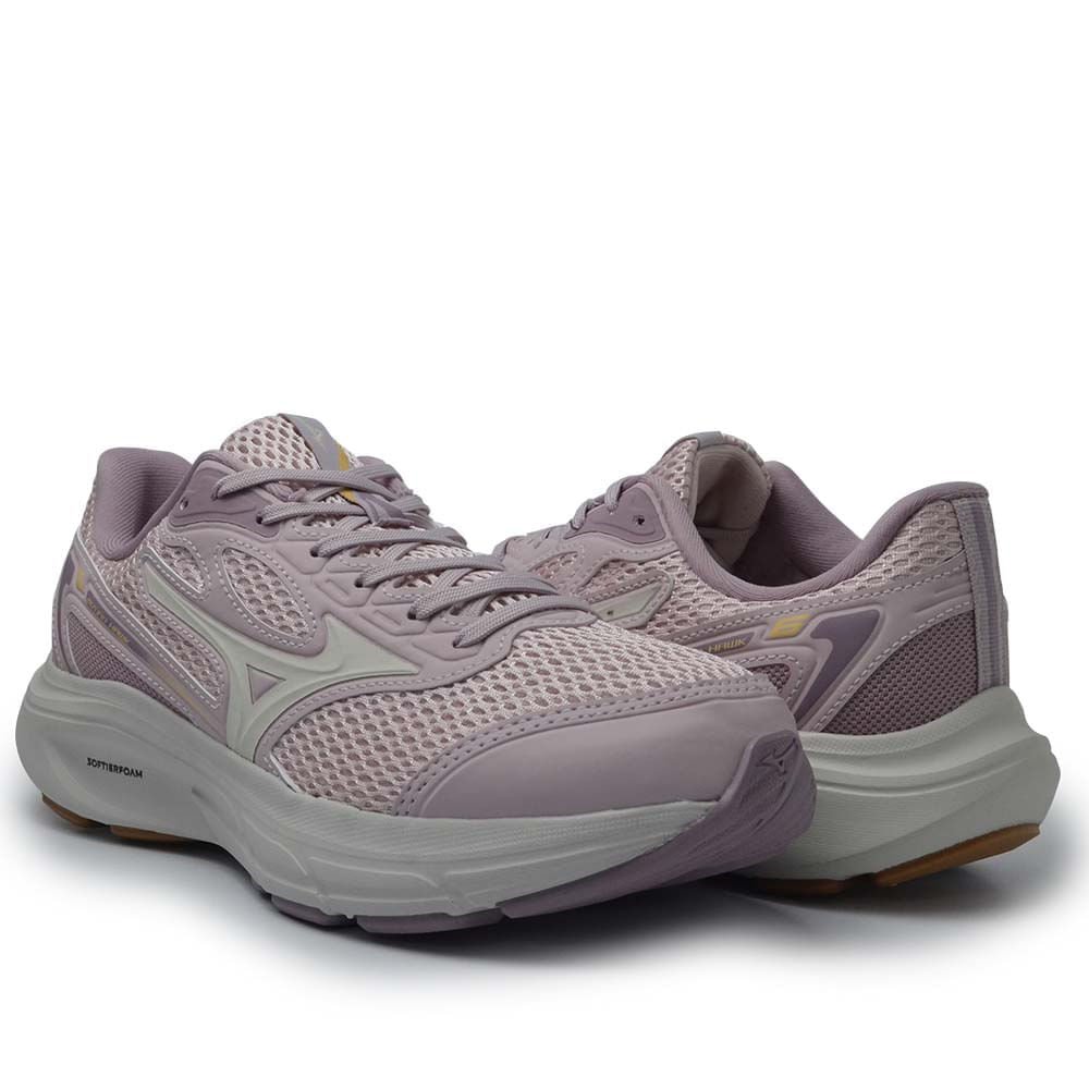 Tênis Esportivo Mizuno Feminino Hawk 6 101033033 Rosa 6