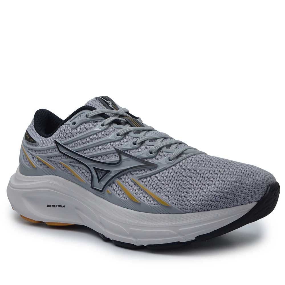 Tênis Esportivo Mizuno Masculino Jet 8 101043043 Cinza 2
