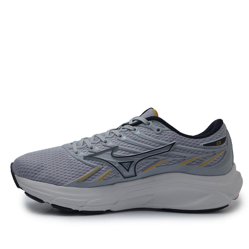 Tênis Esportivo Mizuno Masculino Jet 8 101043043 Cinza 3