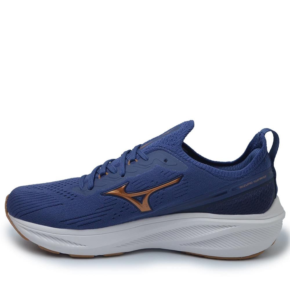 Tênis Esportivo Mizuno Feminino Sunrise 101061061 Azul Marinho 3