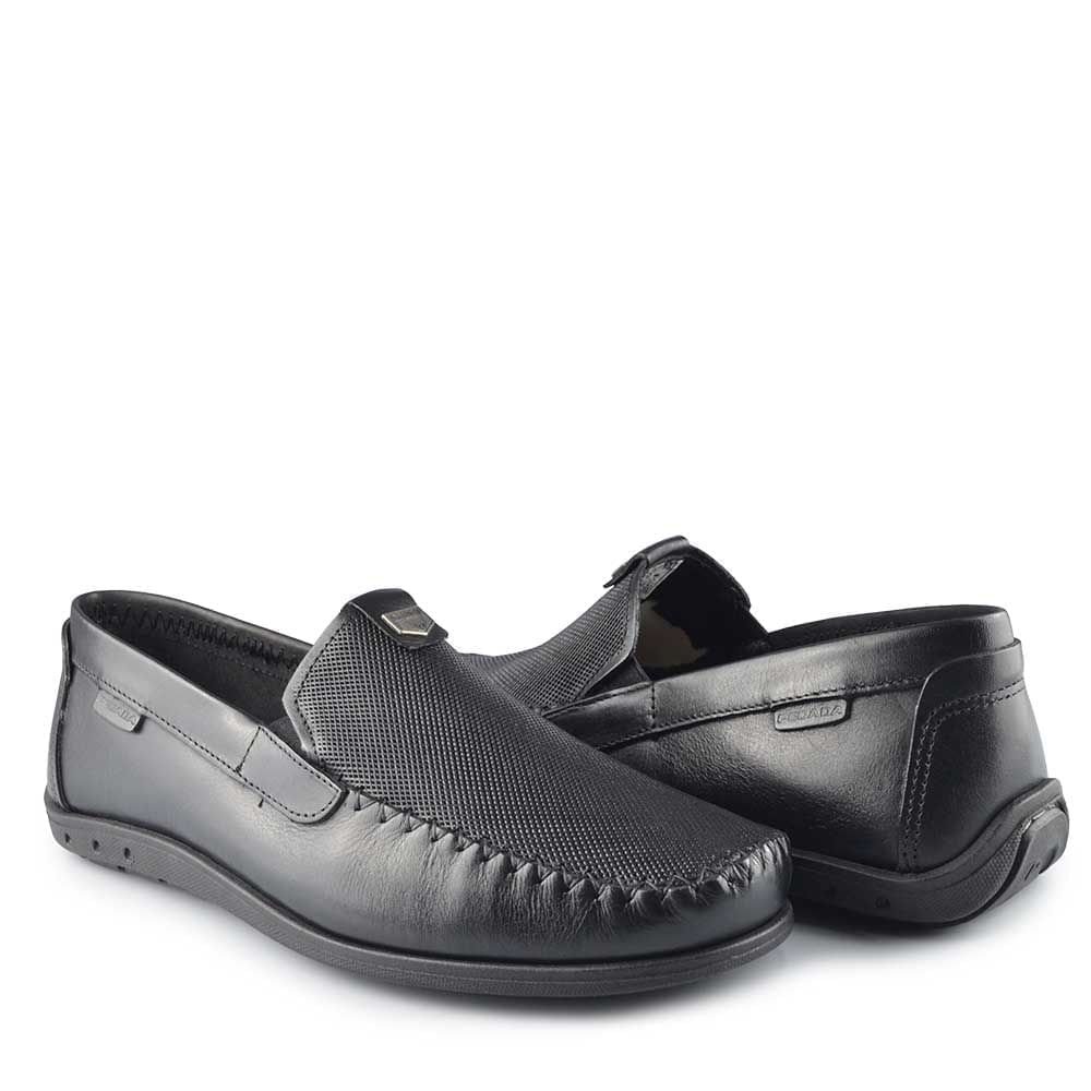 Mocassim Pegada Masulino 141603 Preto 6