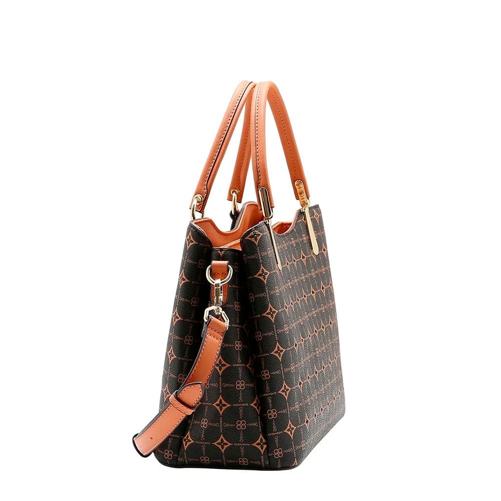 Bolsa Chenson Feminina Monograma CG85475 Café 3
