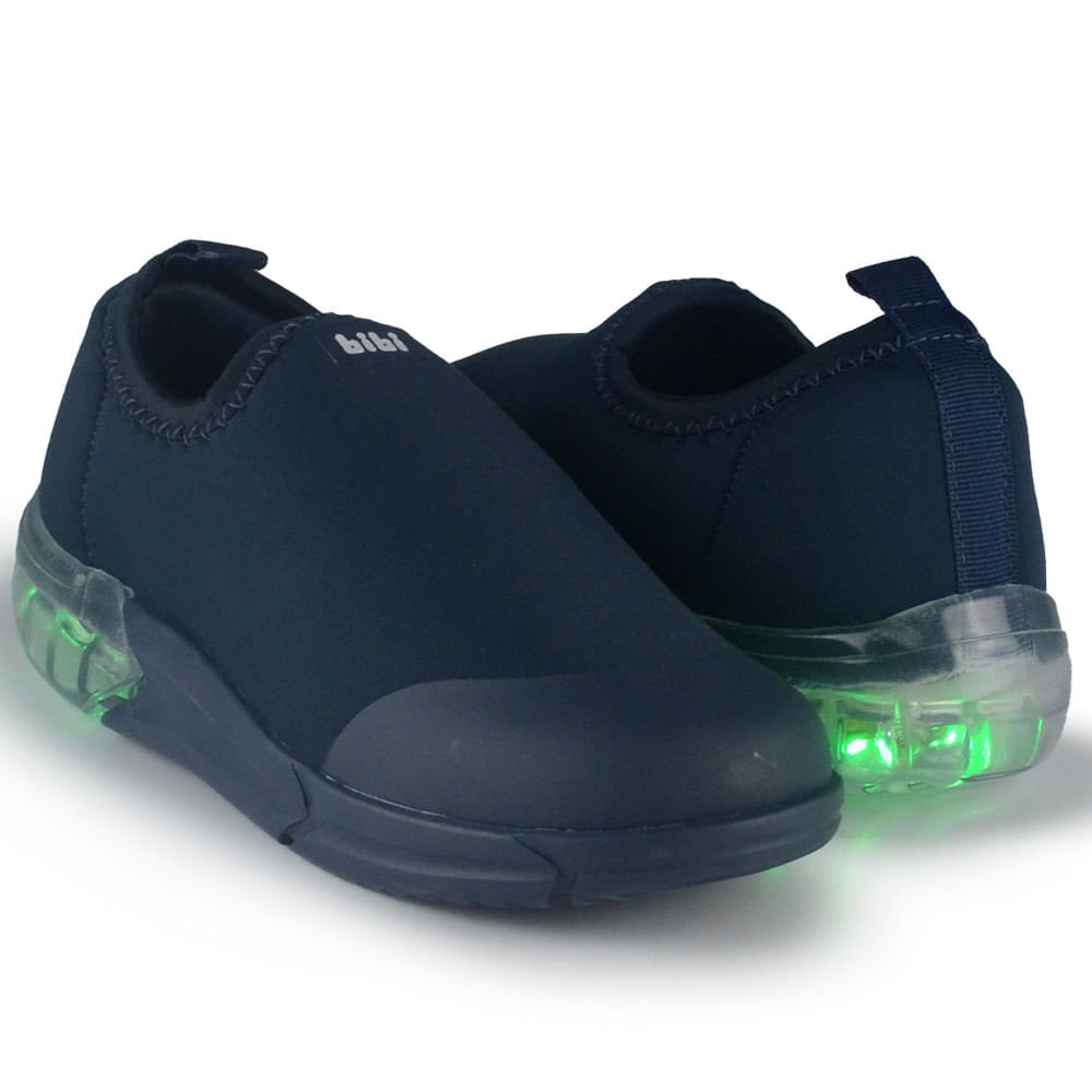 Tênis Infantil Bibi Masculino Space Wave 1228018 Azul Marinho 6