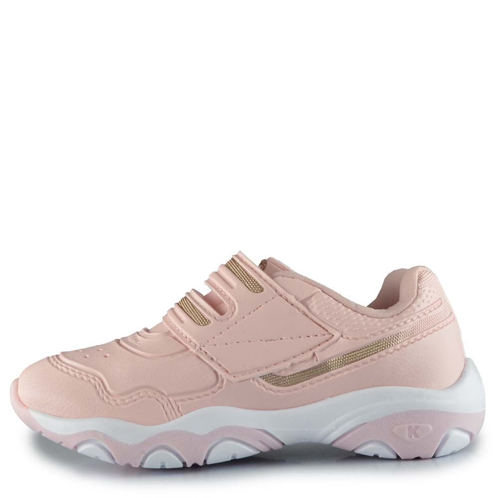 Kit Tênis Infantil Kidy Feminino Play 007-1827 Rosa 3