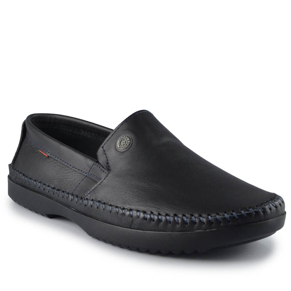 Mocassim Freeway Masculino LOGANX-01 Preto 2