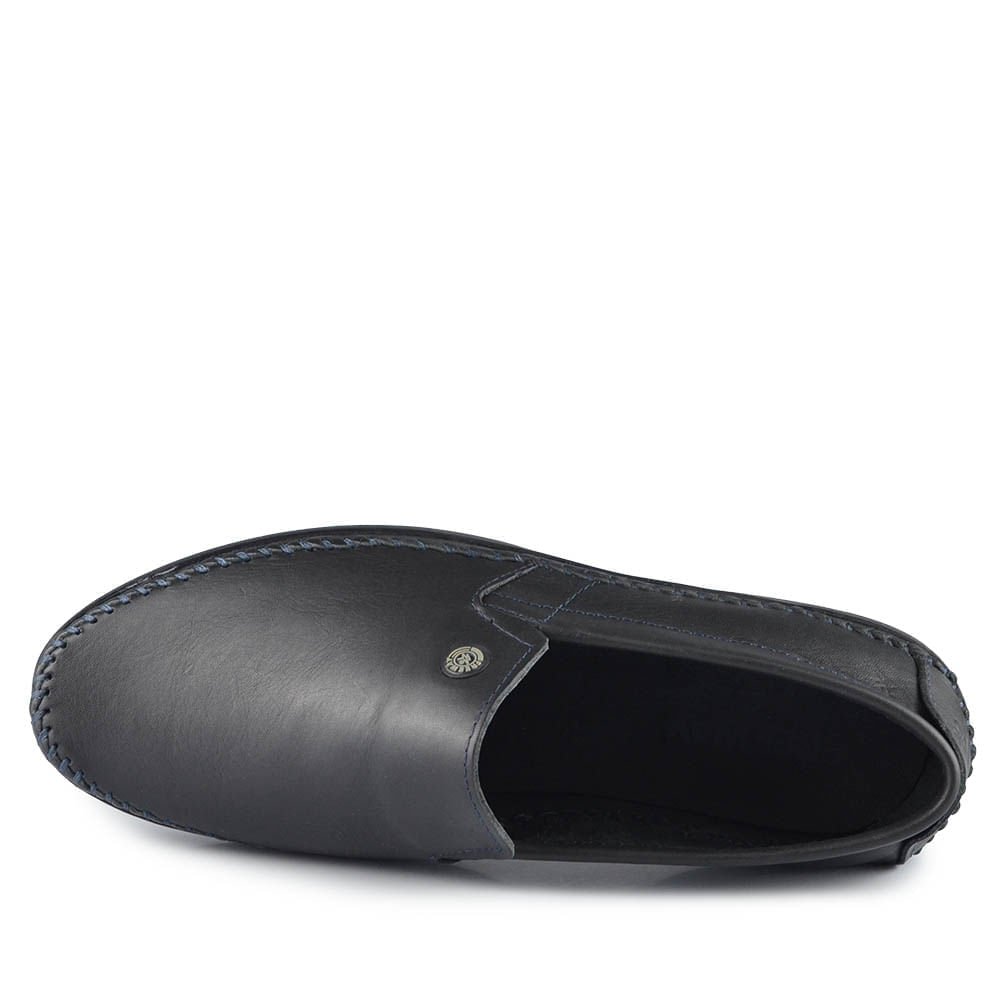 Mocassim Freeway Masculino LOGANX-01 Preto 4