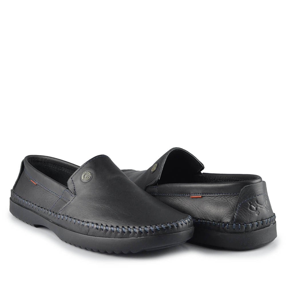 Mocassim Freeway Masculino LOGANX-01 Preto 6