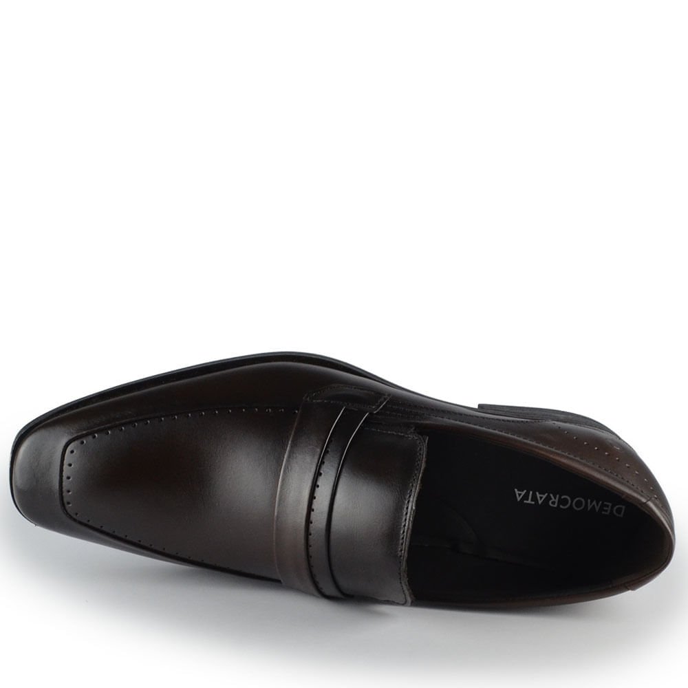 Sapato Social Democrata Masculino Vega 955202 Café 4