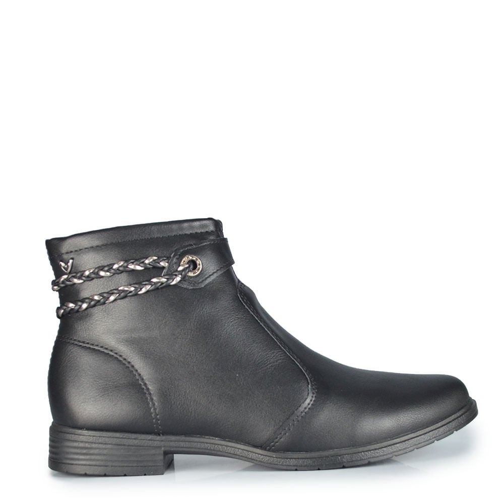 Bota Cano Curto Mississipi Feminina JO801 Preto 1