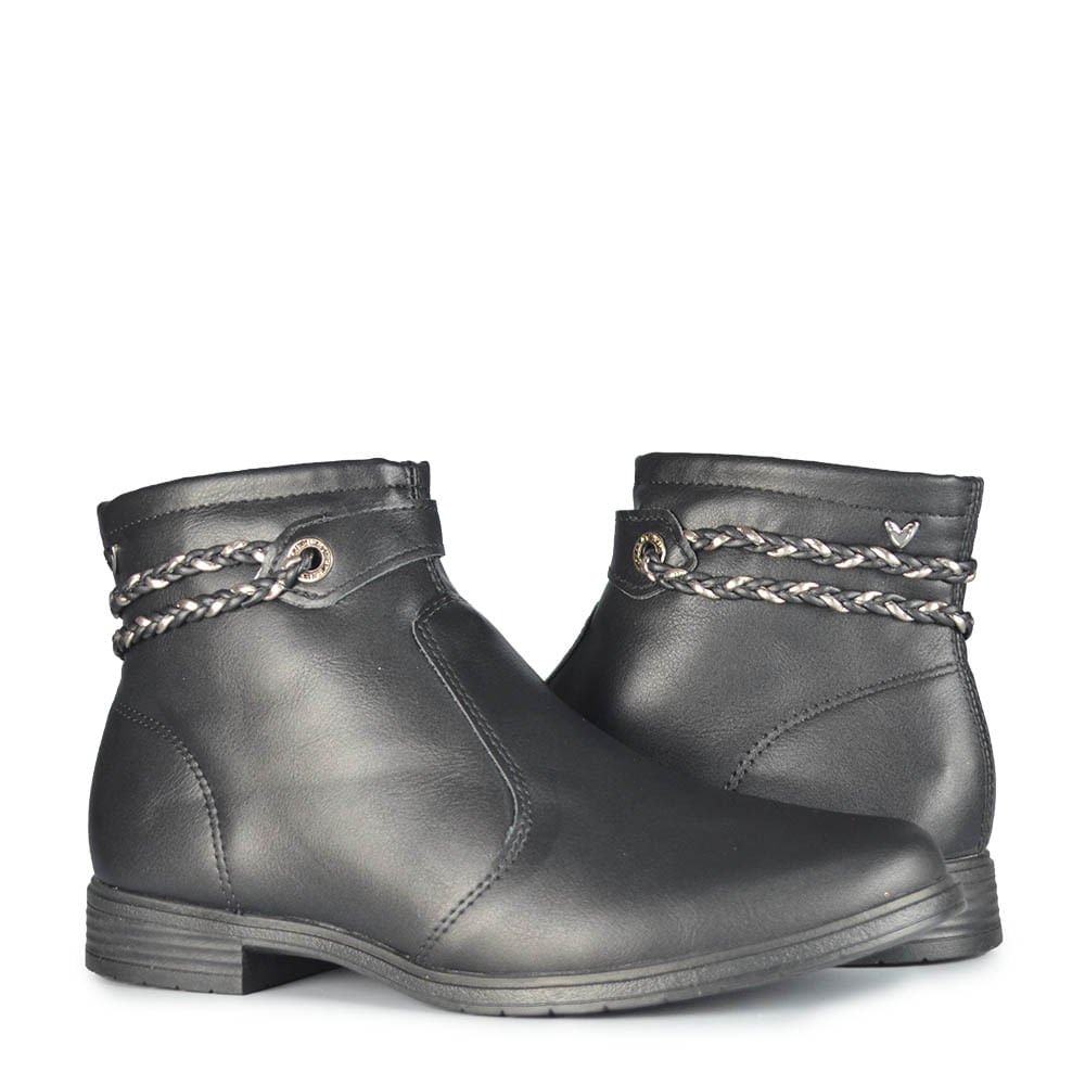 Bota Cano Curto Mississipi Feminina JO801 Preto 6