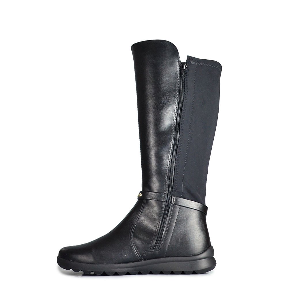 Bota Cano Longo Comfortflex Feminina 2682305 Preto 3