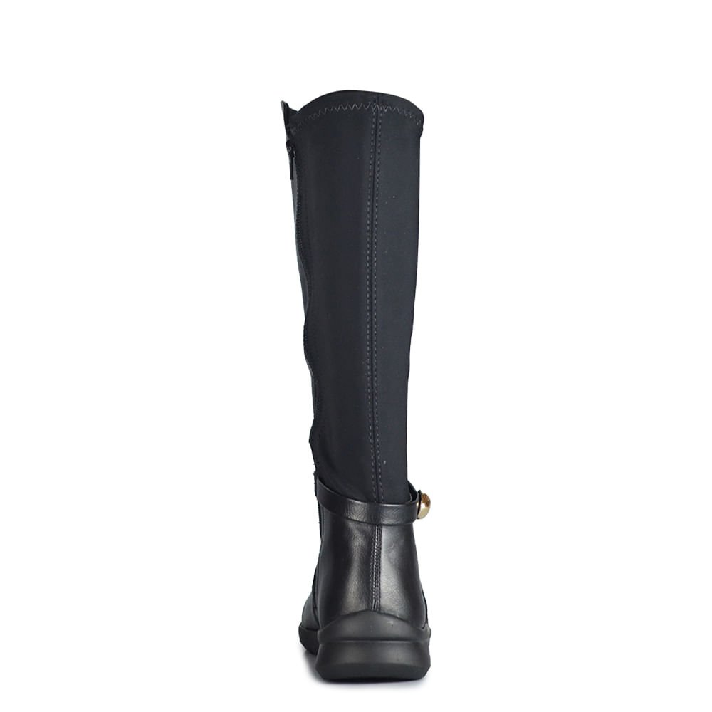 Bota Cano Longo Comfortflex Feminina 2682305 Preto 5