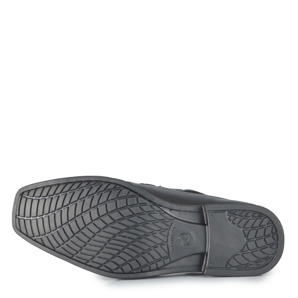 Sapato Social Zapattero Masculino 8020 Preto 5