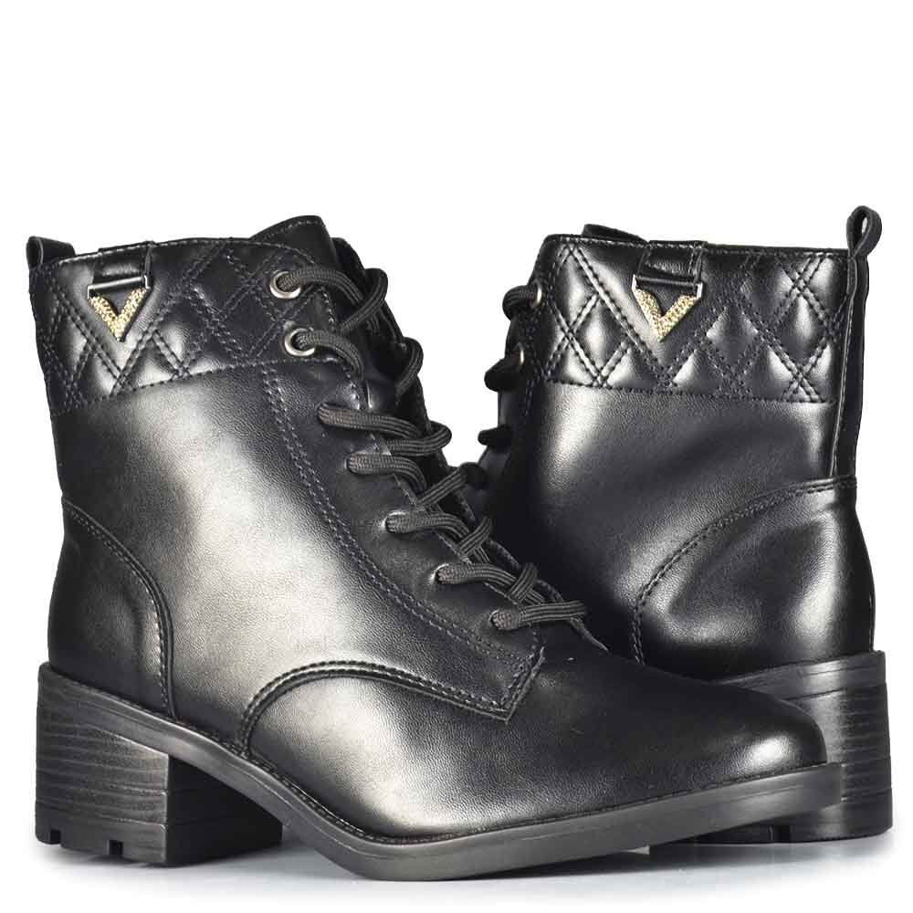 Coturno Via Marte Feminino 002-004-01 Preto 6