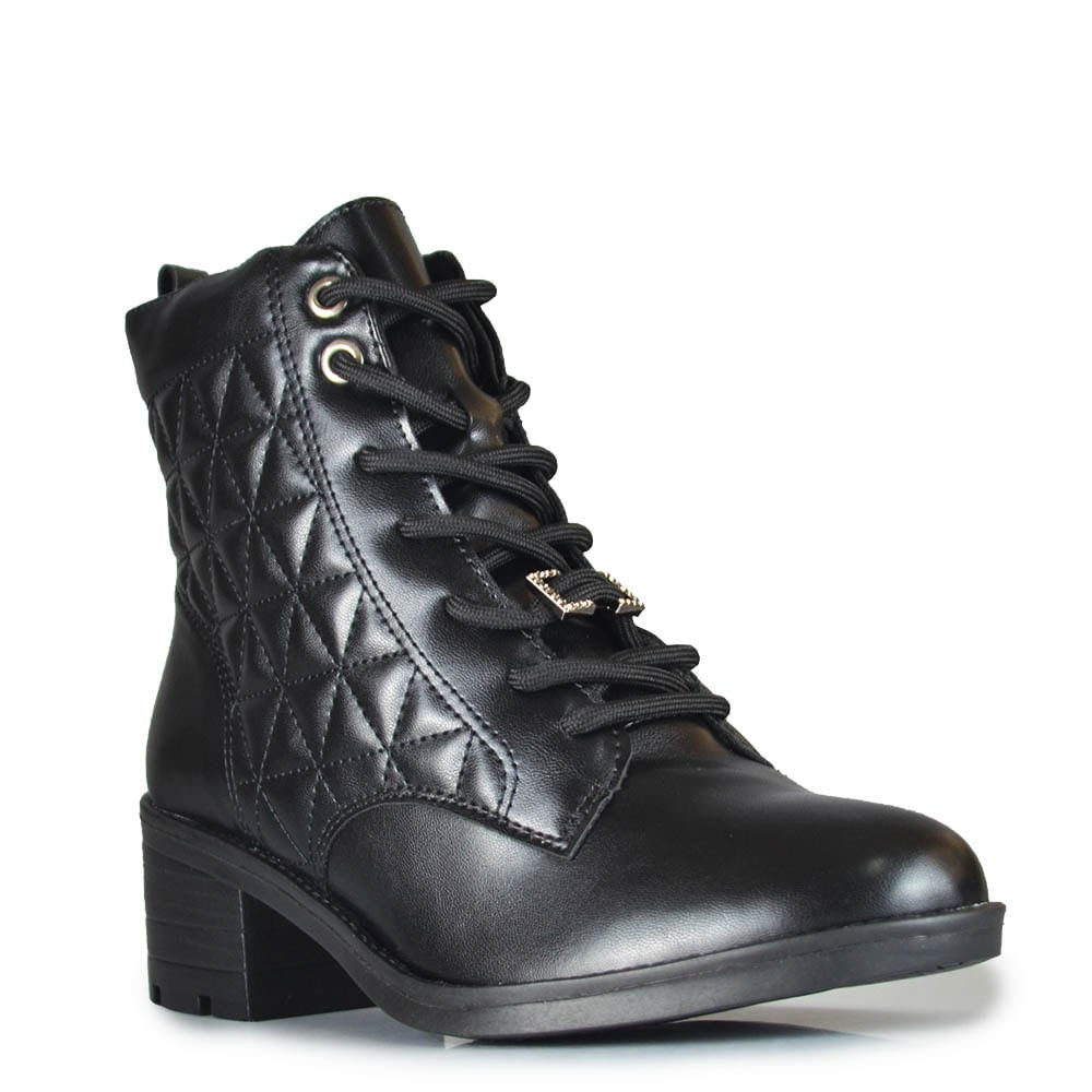 Coturno Via Marte Feminino 002-005-01 Preto 2