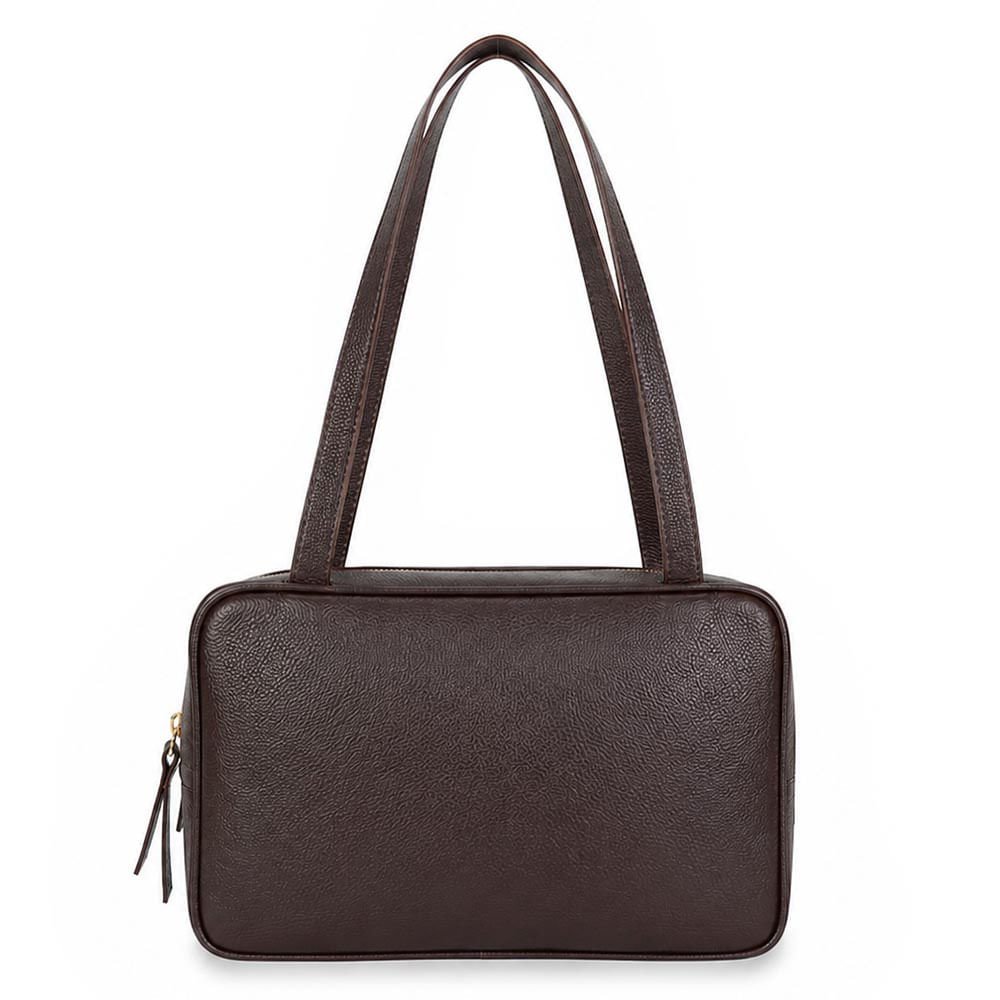 Bolsa Classe Feminina Camera Bag 3544 Café 4