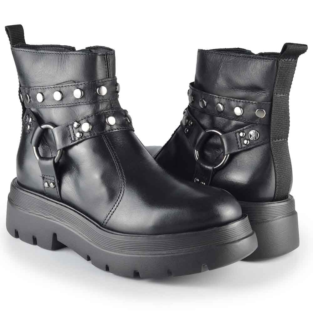 Coturno Bottero Feminino 361403 Preto 6