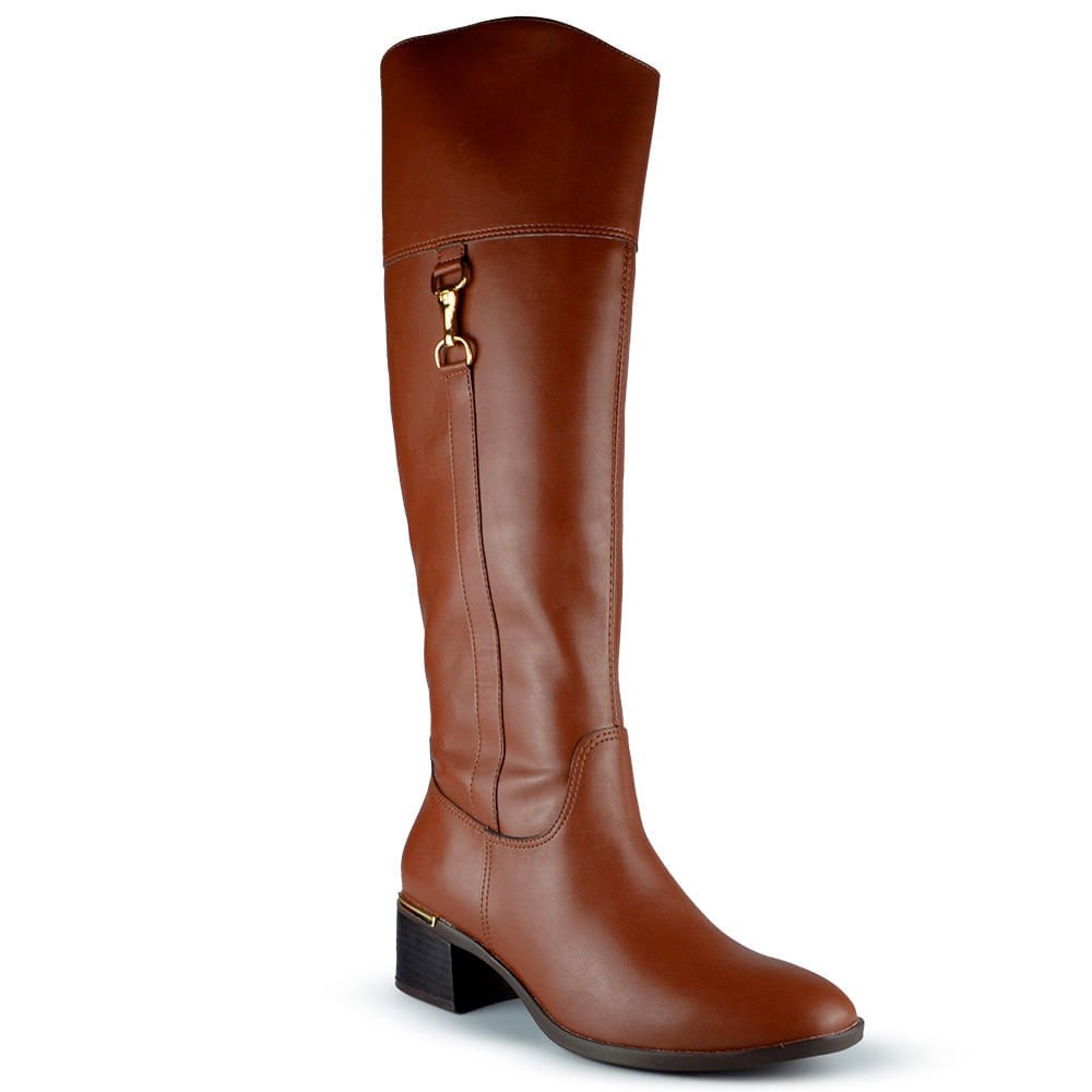 Bota Montaria Cano Longo Via marte Feminina 098-001-01 Marrom 2