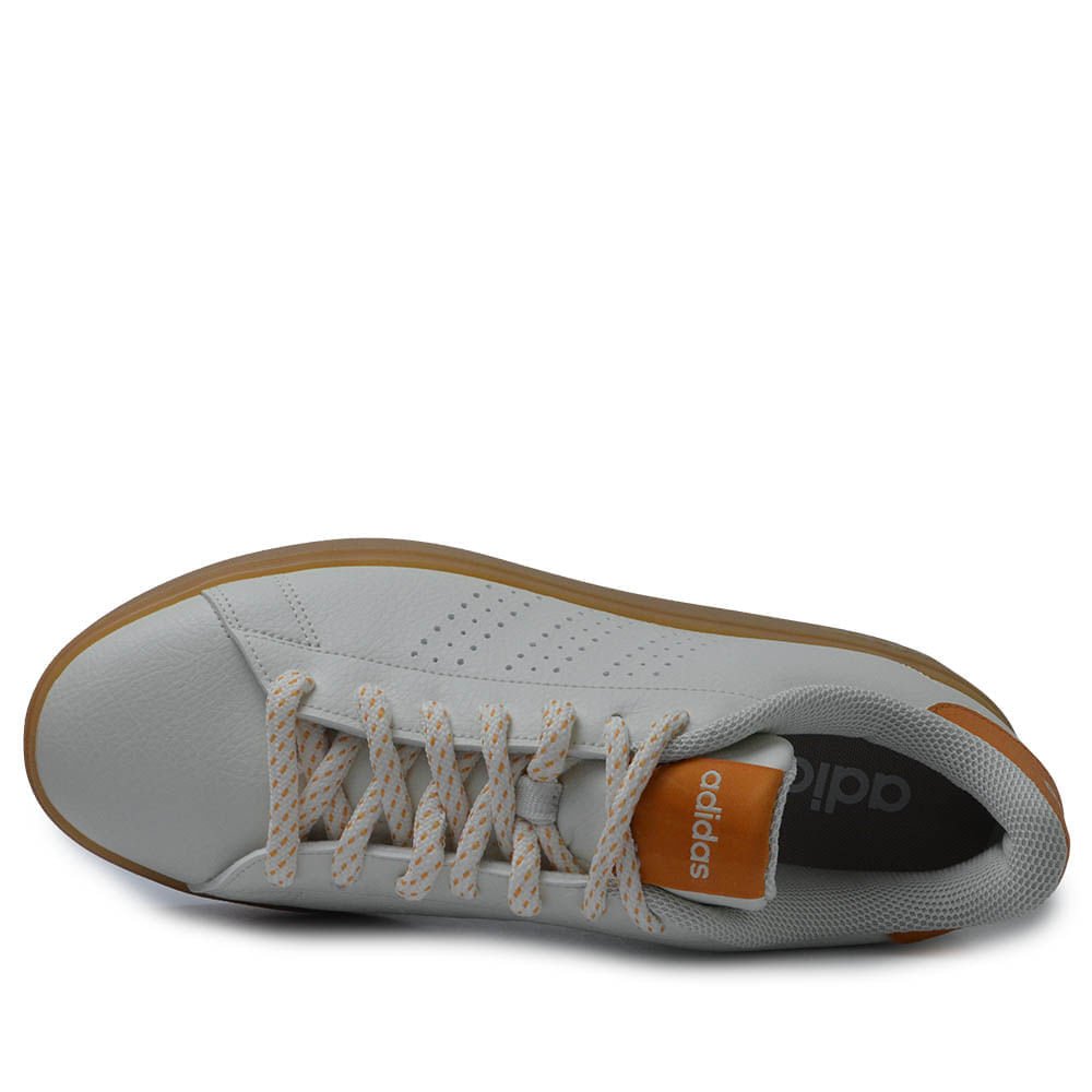 Tênis Casual Adidas Masculino Advantage JH8621 Off White 4