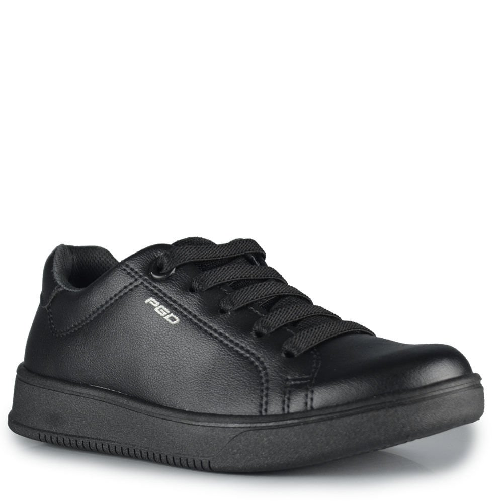 Sapatênis Juvenil Pegada Masculino 371913 Preto 2