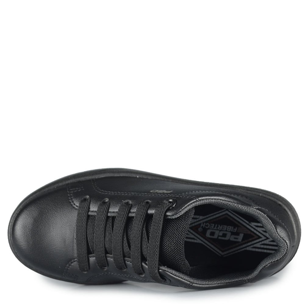 Sapatênis Juvenil Pegada Masculino 371913 Preto 4