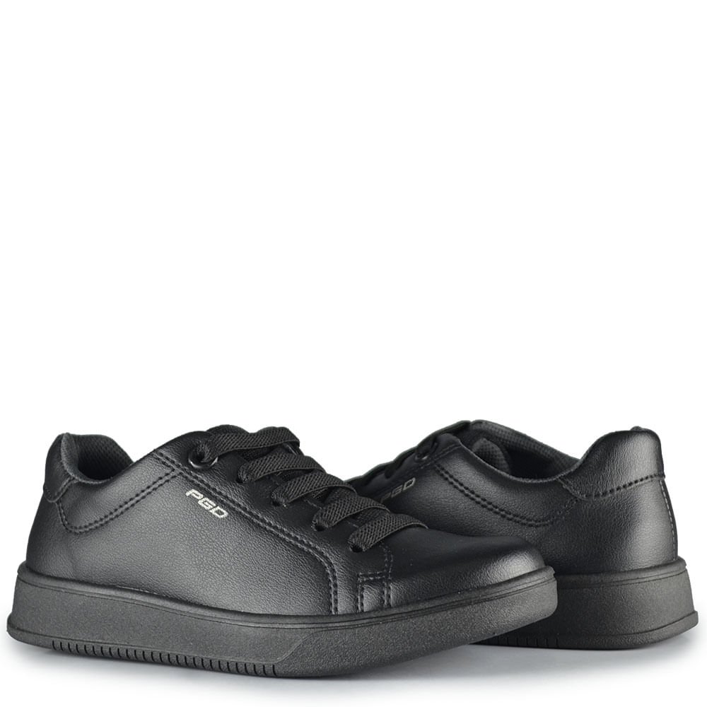 Sapatênis Juvenil Pegada Masculino 371913 Preto 6