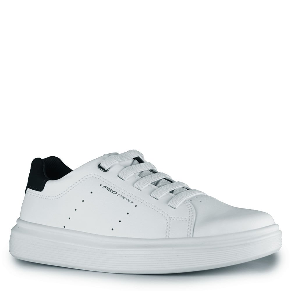 Sapatênis Juvenil Pegada Masculino 372109 Branco 2