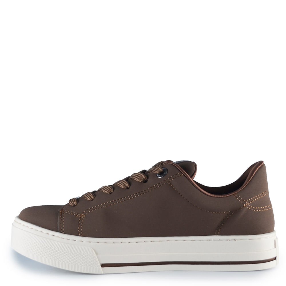 Tênis Casual Via Marte Feminino 027-051-11 Marrom 3