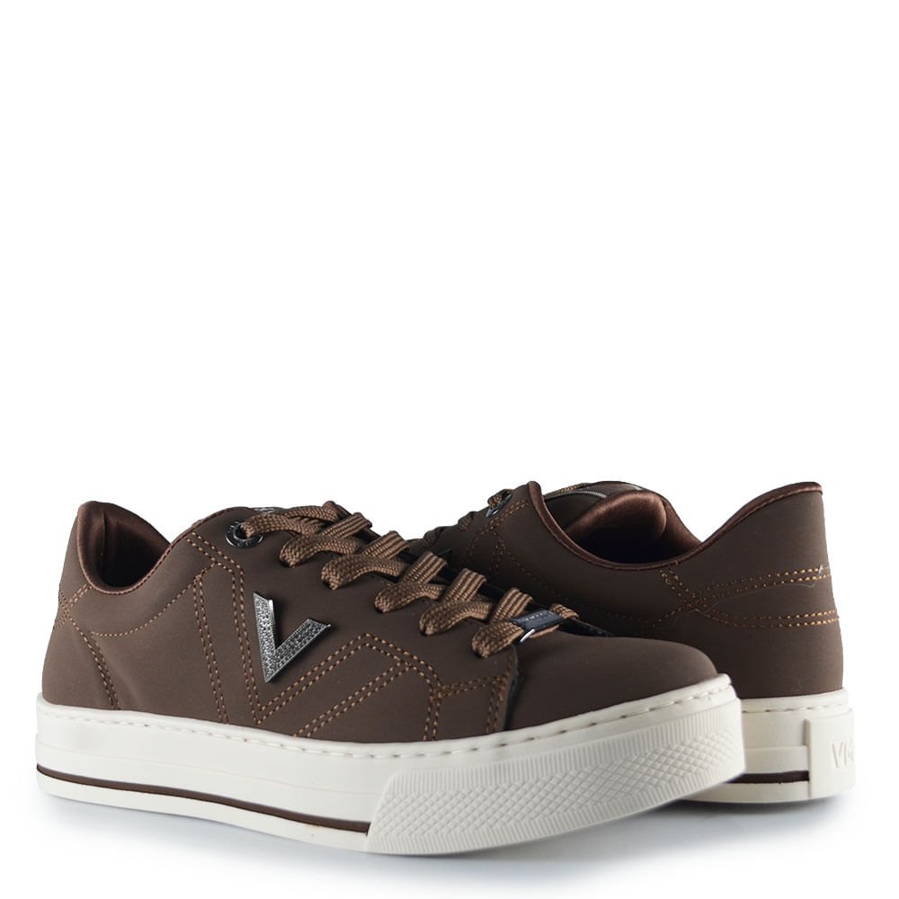 Tênis Casual Via Marte Feminino 027-051-11 Marrom 6