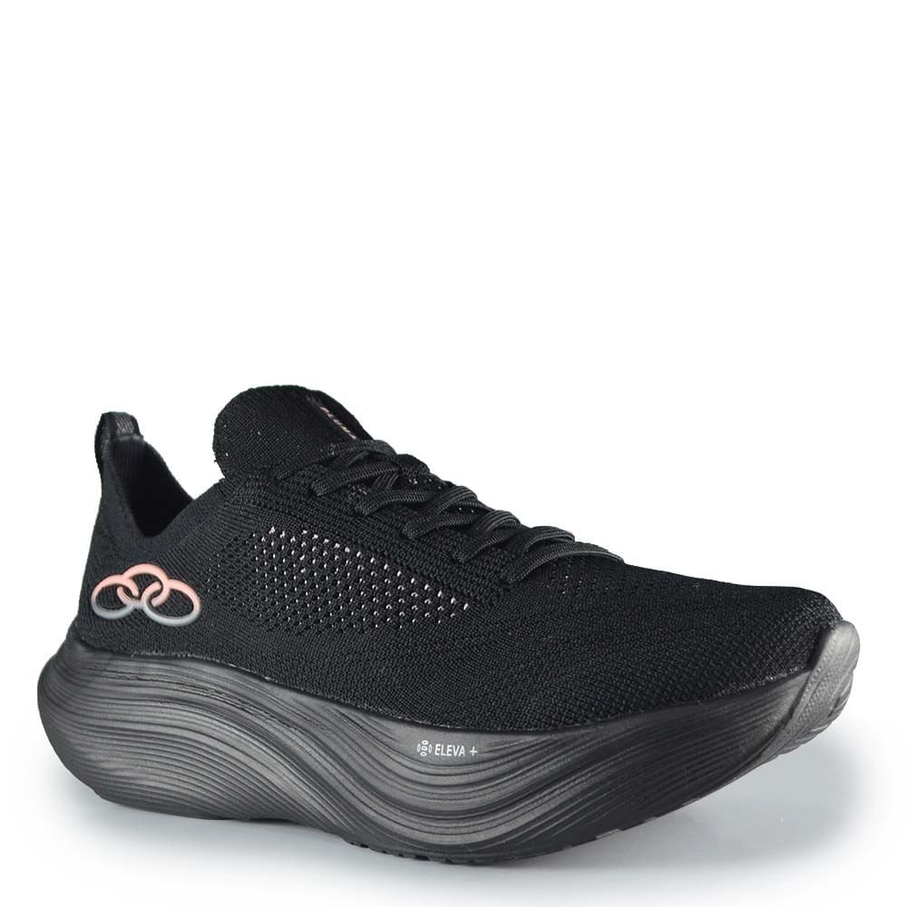 Tênis Esportivo Olympikus Feminino Pluma 476 Preto 2