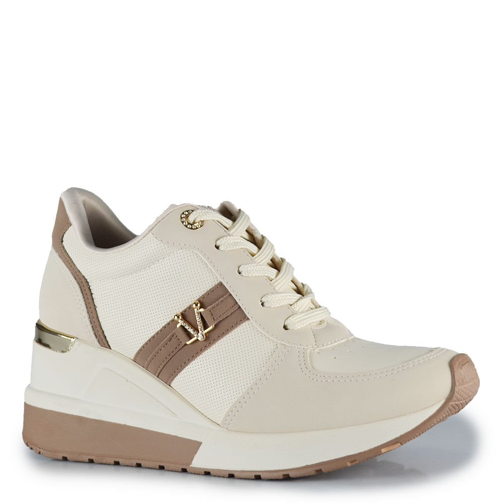 Tênis Casual Via Marte Feminino 046-027-20 Bege 2