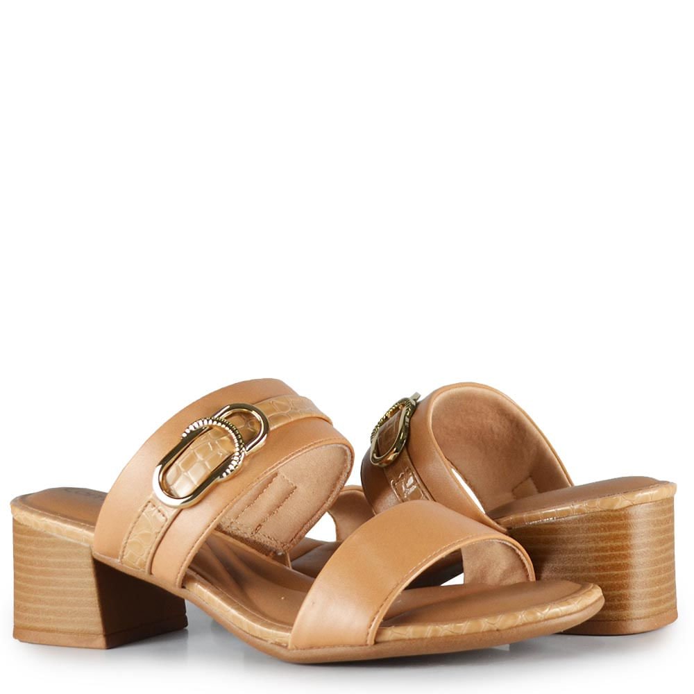 Tamanco Comfortflex Feminino 2656301 Marrom 6