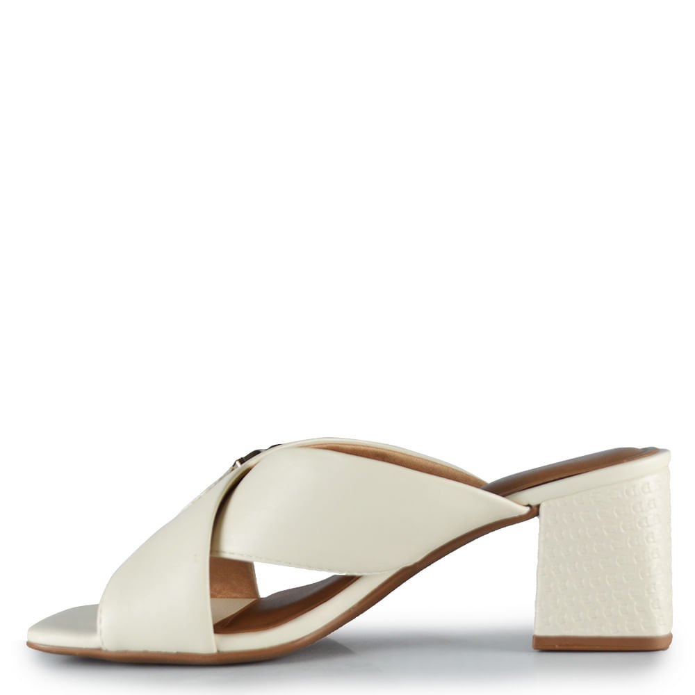 Tamanco Comfortflex Feminino 2638403 Branco 3