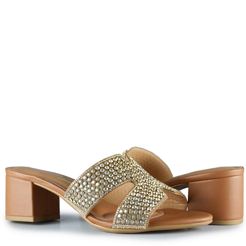 Tamanco Vizzano Feminino 6291.1196 Marrom 6