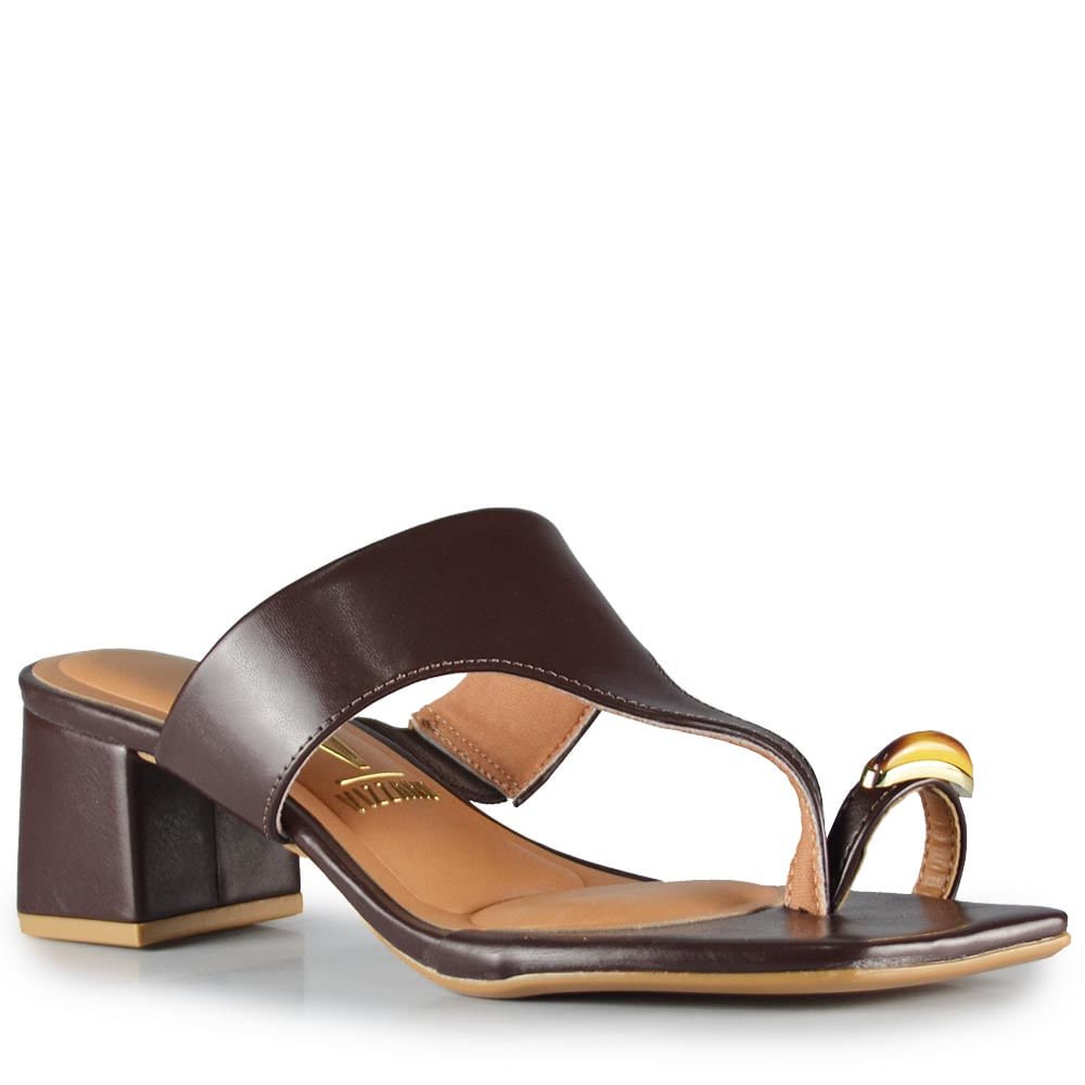 Tamanco Vizzano Feminino 6579.102 Marrom 2