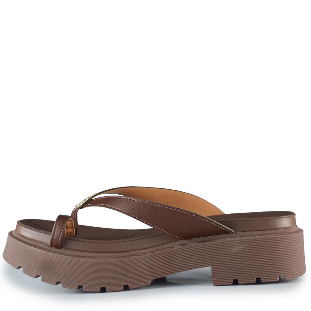 Tamanco Plataforma Vizzano Feminino 6499.141 Marrom 3