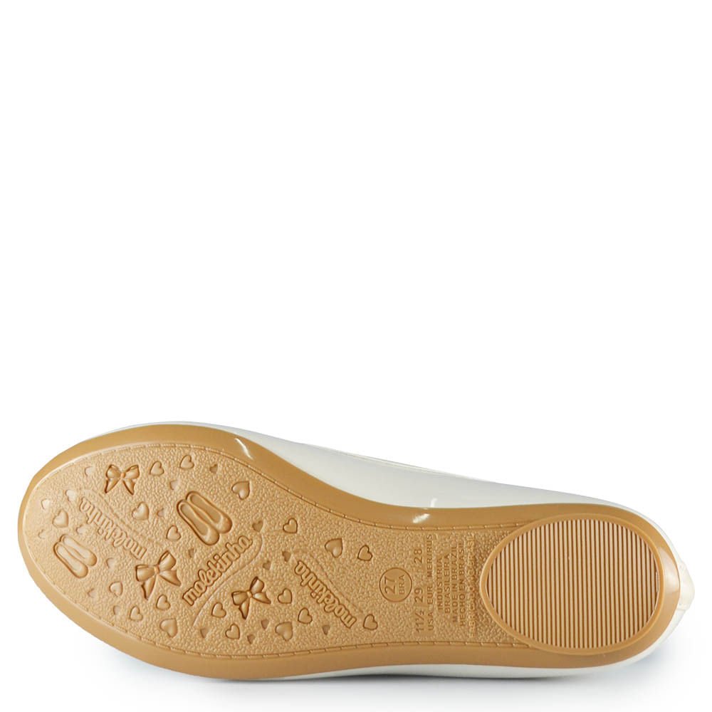 Sapatilha Infantil Molekinha Feminina 2502.1017 Off White 5