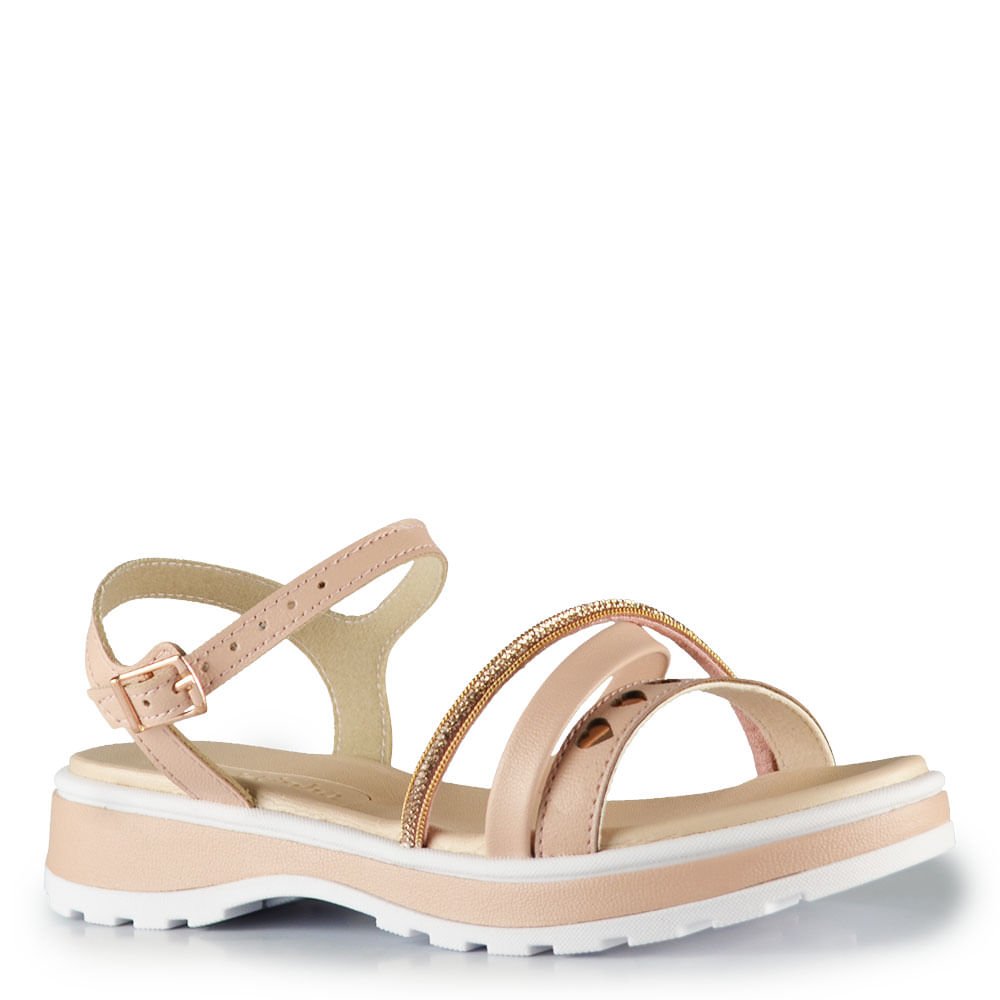 Sandália Infantil Molekinha Feminina 2361.219 Rosa 2