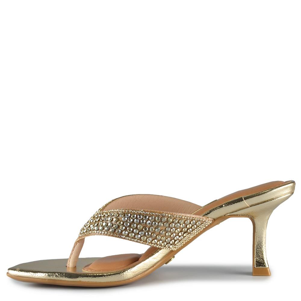 Tamanco Vizzano Feminino 6536.221 Dourado 3