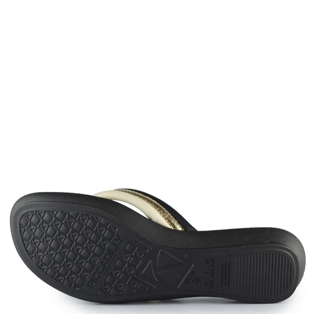 Tamanco Piccadilly Feminino 500447 Preto 5
