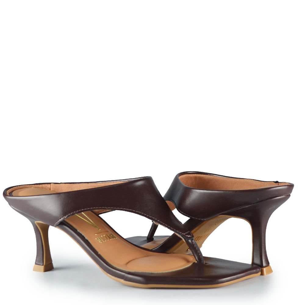 Tamanco Vizzano Feminino 6536.116 Marrom 6