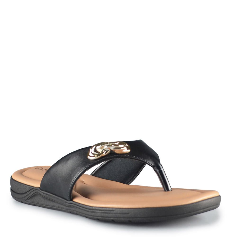 Tamanco Comfortflex Feminino 2680401 Preto 2